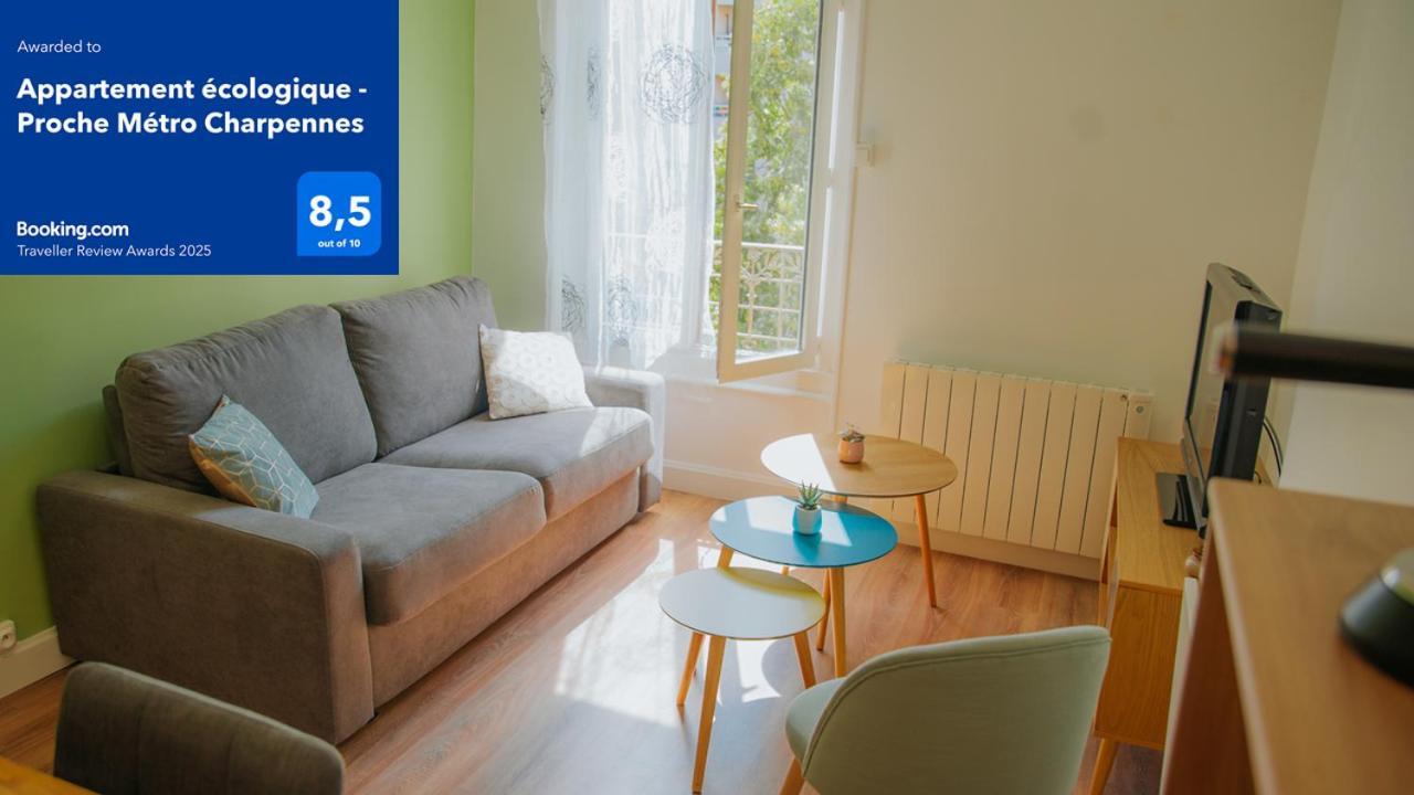 Appartement Ecologique - Proche Metro Charpennes Вильорбан Екстериор снимка